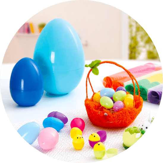 Celebrating Easter with Colorful Easter Plastic Baskets